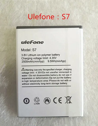 Аккумулятор ulefone s7