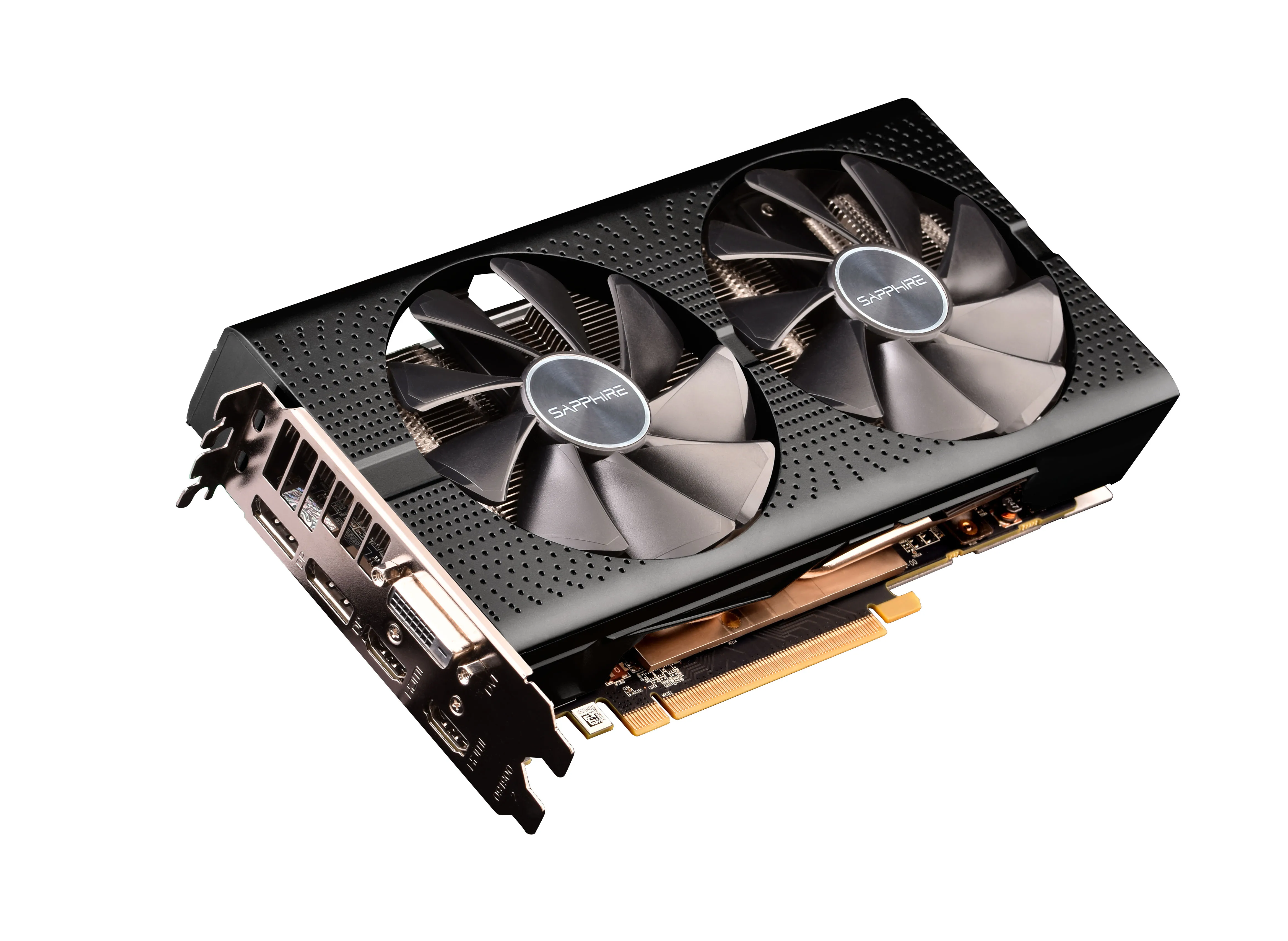 Б/у, Видеокарта SAPPHIRE RX 580 4GB 256Bit GDDR5, видеокарты для видеокарт AMD RX 500 серии VGA RX580 DisplayPort DVI