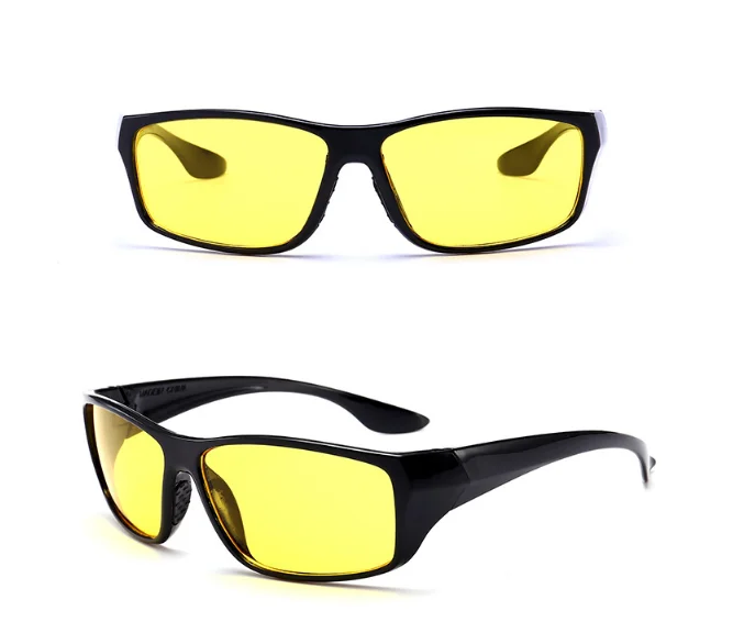 Для рыбалки, кемпинга, туризма, ночного вождения, улучшенный светильник, антибликовые очки, солнцезащитные очки, мужские, модные, поляризационные, на застежке, солнцезащитные очки - Цвет: 1 pair