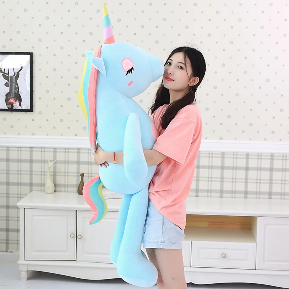 

Large Plush Unicorn Pink Animal Cute Toy Stuffed Animals ies Toys Kawaii Soft ie for Children AP