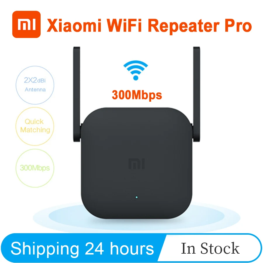 Xiaomi Mijia WiFi ретранслятор Pro 300 м Mi усилитель сетевой расширитель маршрутизатор