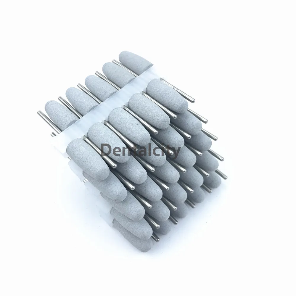Dentale Gomma Di Silicone Lucidatori Frese Teste Di Rettifica 2.35 - Foto 5