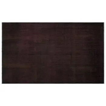 

Handmade Black Vintage Overdyed Turkish Area Rug 159x275 Cm-5'3''X9'0''