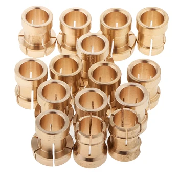 

15 Pieces Copper Jewellery Processing Ring Setter Clamp Channel Diamond Setting Tool 14.5 - 21.5mm