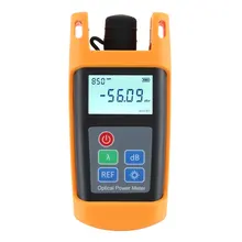 Optical Power Meter-70~+10 Fiber Optic Cable Tester Automatic shutdown For SC CATV Test dBm/ dB/ uW