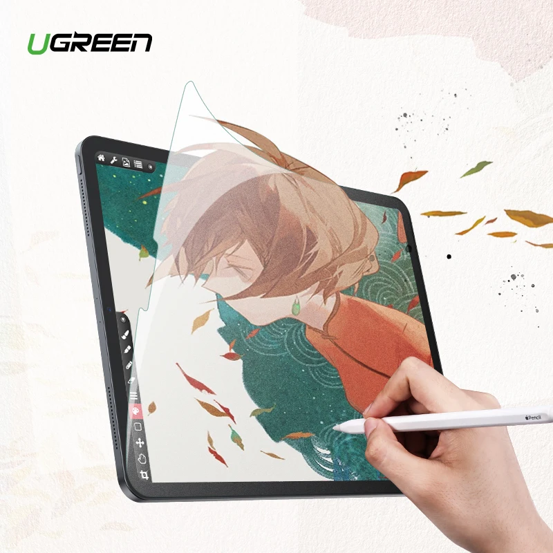 Скидка Ugreen защитный Стекло Бумага как матовая пленка для aррle iрad рro 11 10,5 9,7 12,9 7,9 iPad mini 5 4 Бумага как Экран протектор