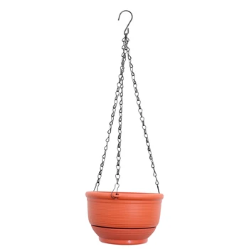 

1Pc Hanging Flowerpot Automatic Water-absorbing Plant Pot Wall Hanging Basket Basin for Chlorophytum Green Plants Fleshiness