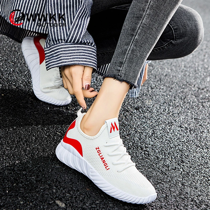 

WWKK Brand 2019 Summer Women Sneakers Autumn Soft Comfortable Casual Shoes Woman Fashion Lady Flats Female Shoes For Student