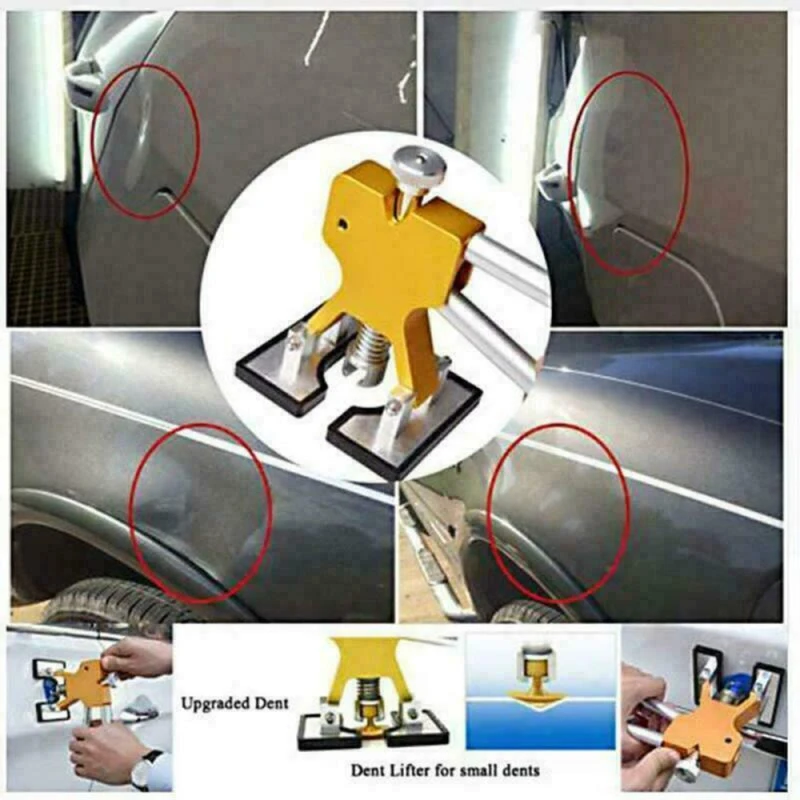 ￡10.42 Car Body Paintless Dent Repair Removal Tool Set Golden Puller