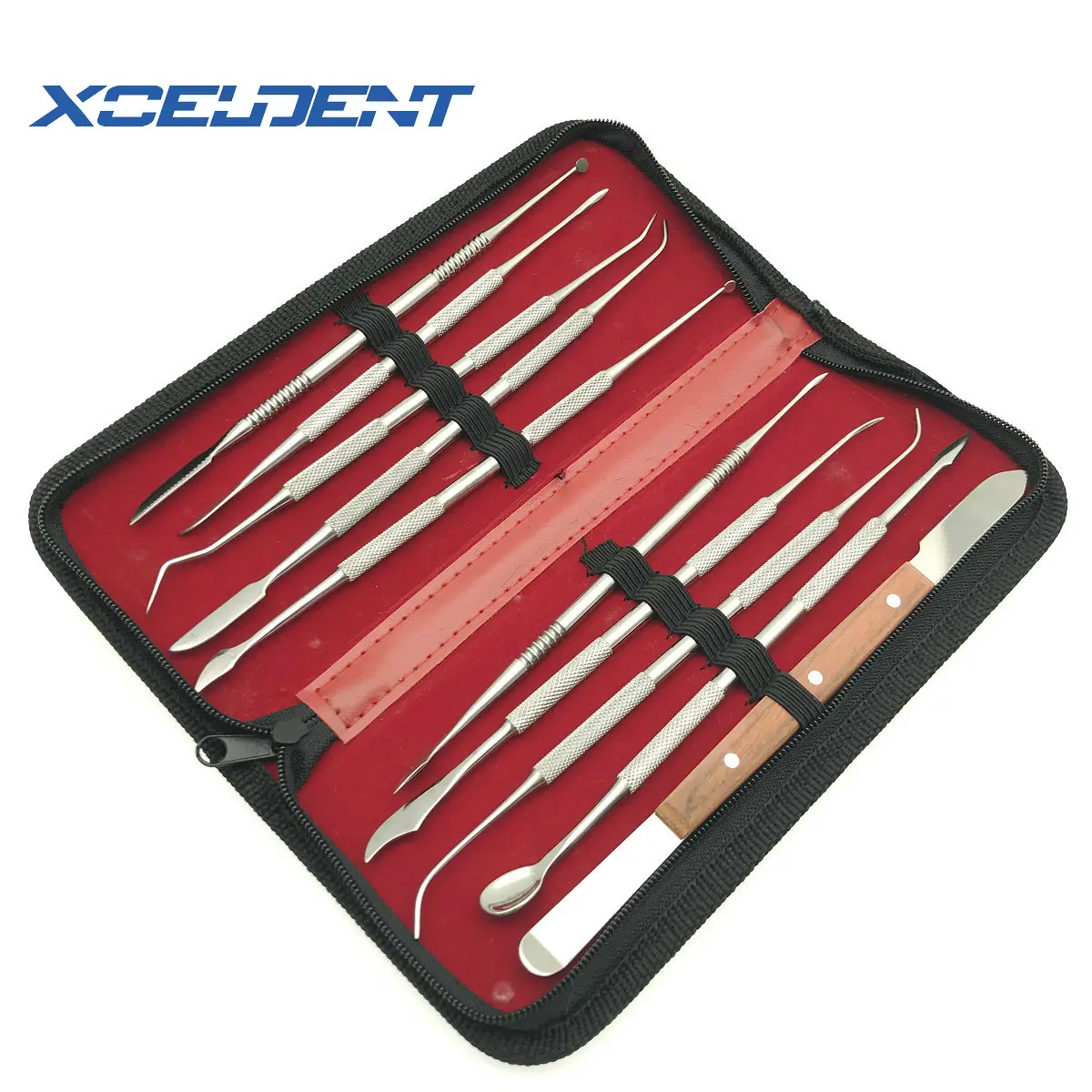 10pcs Dental Wax Knife Set Stainless Steel Versatile Kit Dental