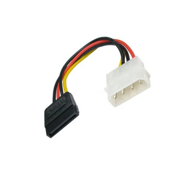 1 шт. Новый 6 &quotSATA 15 контактный штекер двойной 4 гнездовой Y разветвитель
