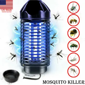 

Electric Electronic Insect Fly Mosquito Bug Killer Trap Zapper UV LED Light Lamp