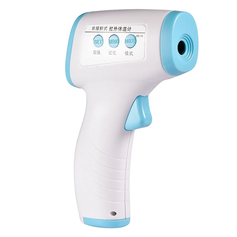 

Non Contact Infrared Thermometer High Precision Resolution Body Thermometers LCD Digital Display One Key Measurement