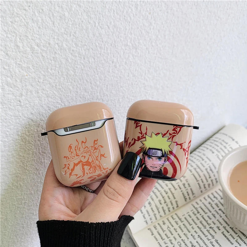 Чехол для наушников Наруто Аниме Jiraiya Uchiha Itachi Sasuke Pain чехол s Apple Airpods 2 1 зарядного