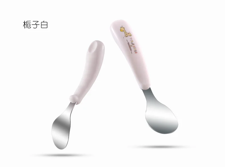 Mambobaby детская посуда детская из нержавеющей стали Инди qu bing shao ложка мультфильм детская ложка