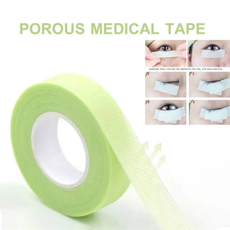 New 1 Rolls Eyelash Tape Adhesive Fabric Eyelash Tapes Lash Tape For Eyelash Extension Supply