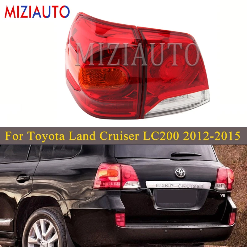 

Led Rear Tail Light For Toyota Land Cruiser LC200 FJ200 UZJ200 2012-2015 Rear Brake Warning Light Tail Stop Signal Fog Lamp