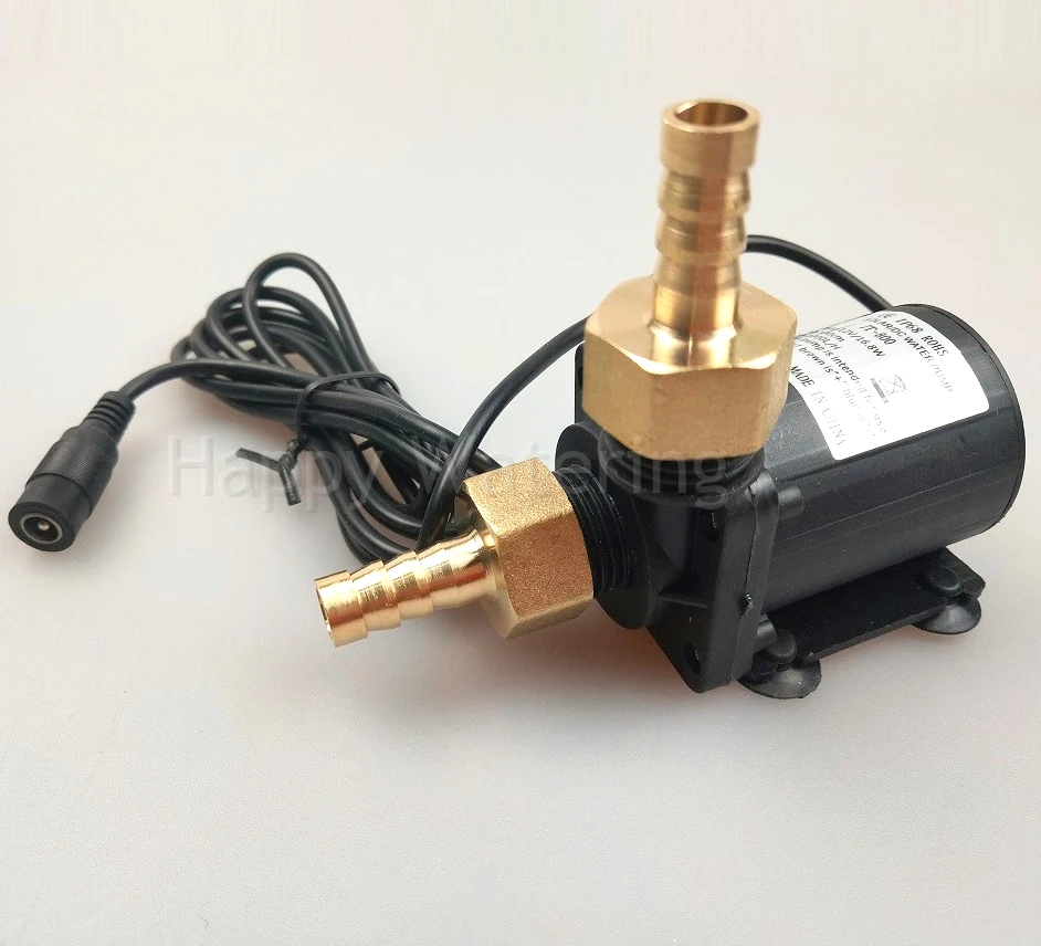 Длительный срок службы бесщеточный маленький водяной насос 12V/24V горячей воды