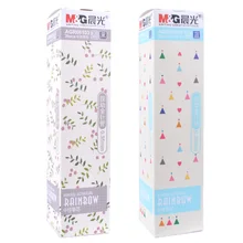 20 шт./кор. M& G пресс пополнения agr66103 все игла пресс нейтральные со сменным стержнем 0,35 мм воды заправляемая ручка черного цвета для AGP83007