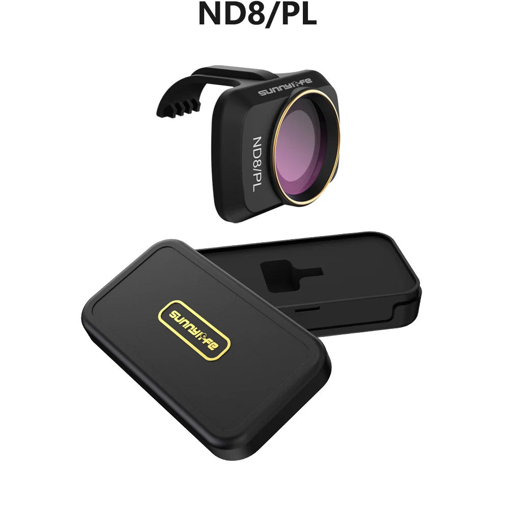 PeleusTech 4Pcs ND8/PL ND16/PL ND32/PL ND64/PL Camera Lens Filters for DJI Mavic Mini Drone