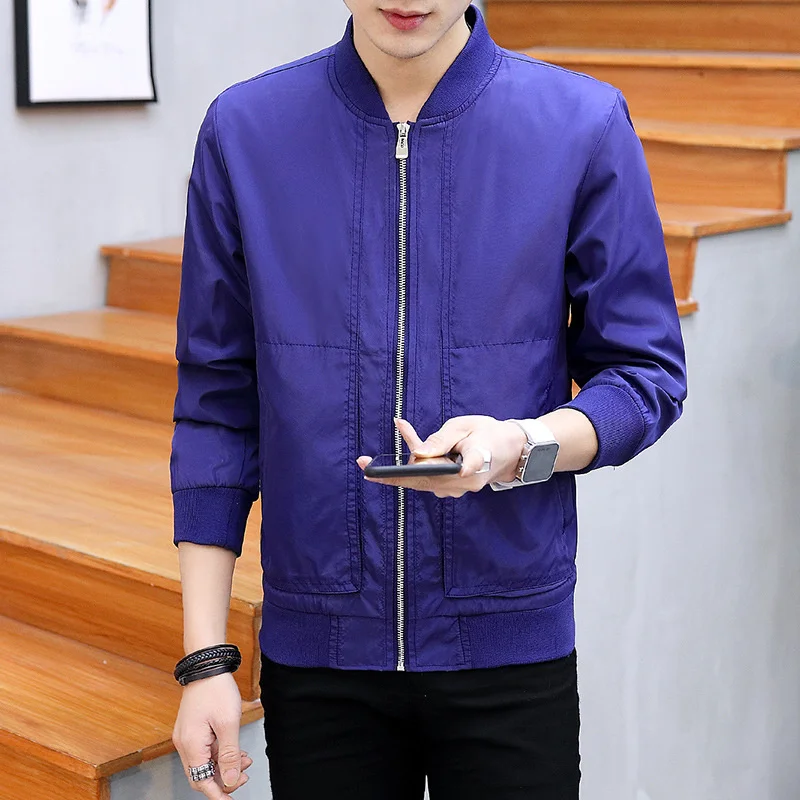 

Новая куртка для мужчин, индивидуальная Весенняя Повседневная бейсбольная форма, дизайнерская мягкая Студенческая приталенная куртка с лацканами, универсальная красивая модная Свободная куртка