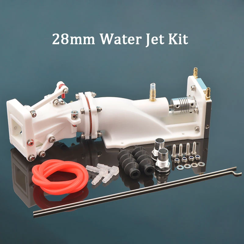 28mm Water Jet Boat Pump Spray Water Thruster With Moving Backwards Function 28mm Propeller W Coupling For Rc Model Jet Boats Parts Accessories Aliexpress