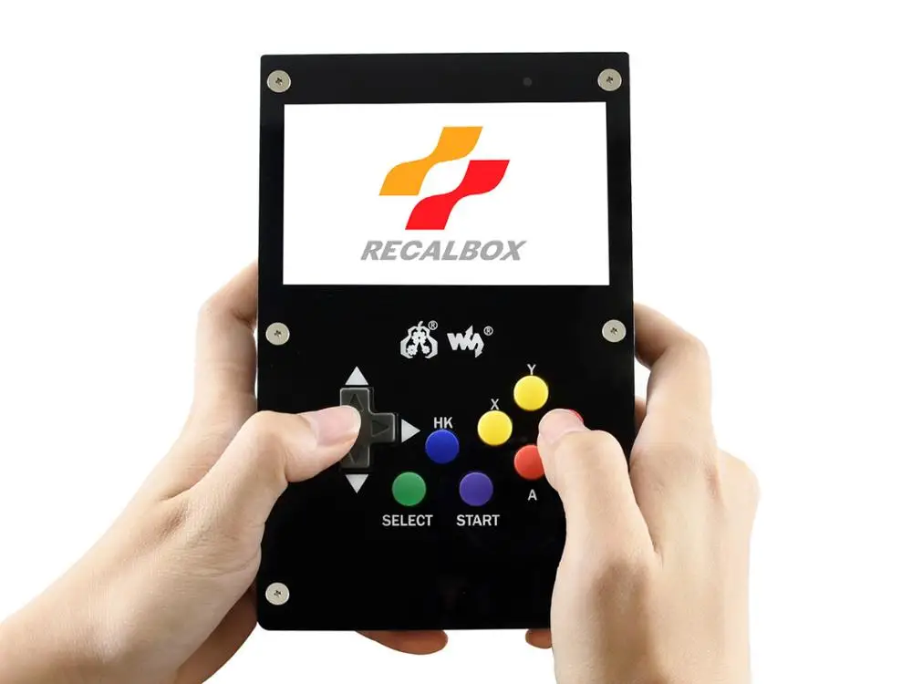  Waveshare GamePi43 Portable Video Game Console Based on Raspberry Pi 4.3inch IPS Display
