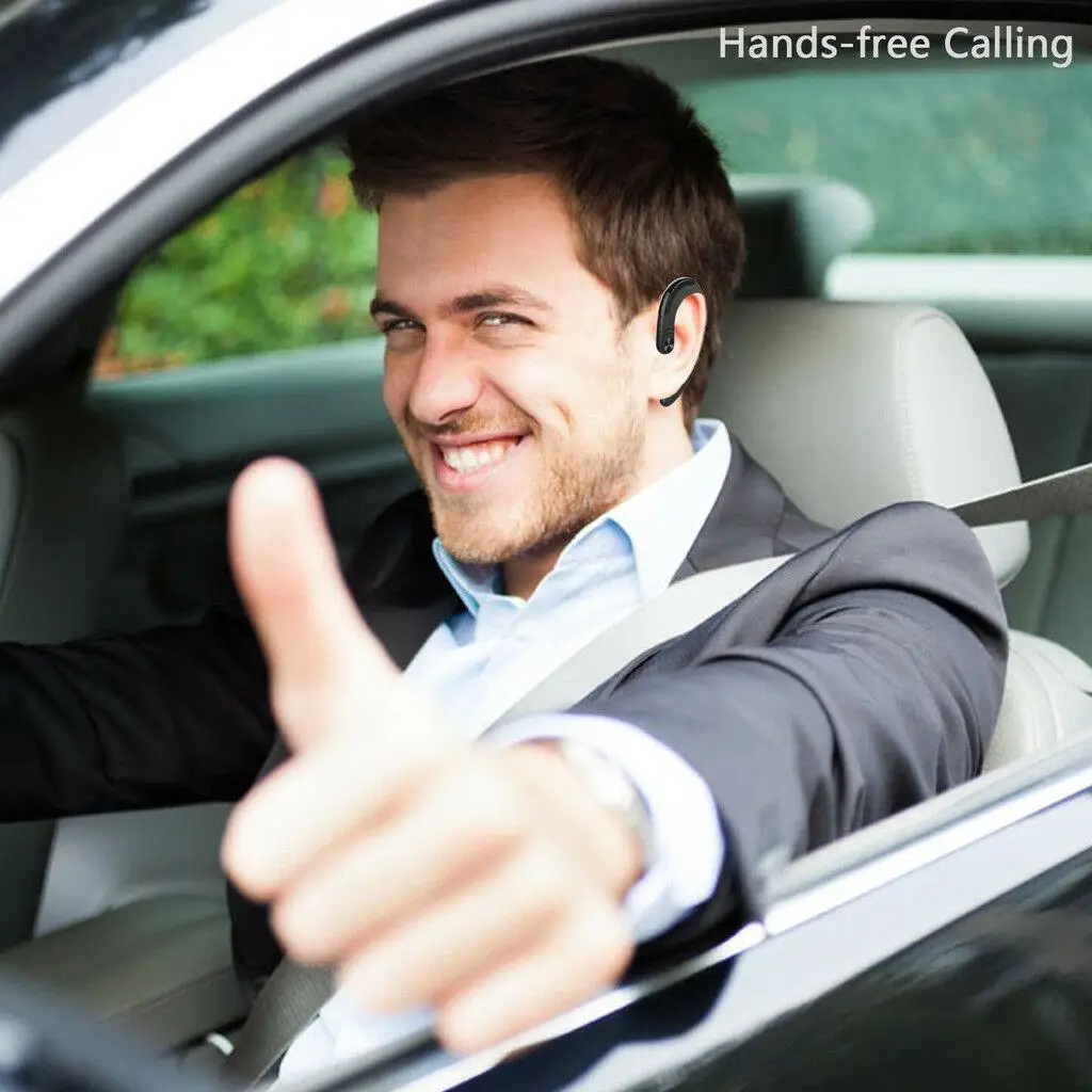Handsfree Bluetooth Headset Headphone Sport Earphone Over Ear for iPhone Android Samsung S20 S10 S9 S8 Motorola E G