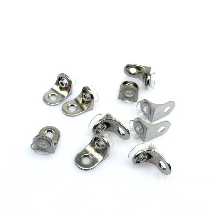 

Thick Alloy Shelf Cabinet Furniture Hardware Partition Brace Board Shelf Glass Holder Right Angle Laminating Board Nail