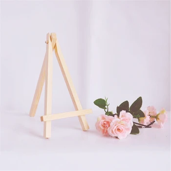 

10PCS Kids Mini Wooden Easel Art Painting Easels Name Card Stand Display Holder Drawing For School Student Artist Supplies