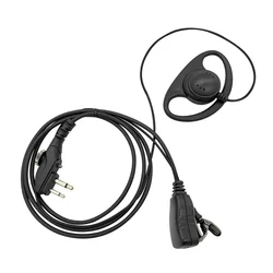 Oreillette talkie walkie en forme de D, casque de Surveillance Radio avec micro PTT pour HYT Hytera PD502 PD562 BD502 BD502i TC 508 