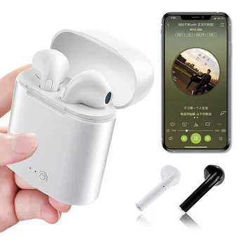 

i7s Tws Headphone Wireless Bluetooth 5.0 Earphone With Mic Charging Box Sport Headset Mini Earbuds For Smart Phone