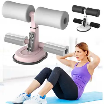 

Gym Sit Up Aid Training Waist Abdominal Portable Weight Loss Fitness Trainer With Suction Cup Home Body Building Workout