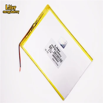 

1pcs/lot factory direct products 3.7V 4600mah 10 -inch Tablet PC built-in battery 25100150
