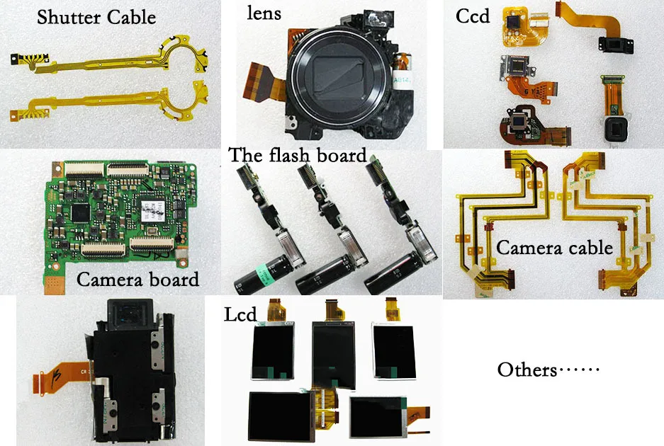 lcd hing girar shaf com peças de reparo do cabo para canon eos slr