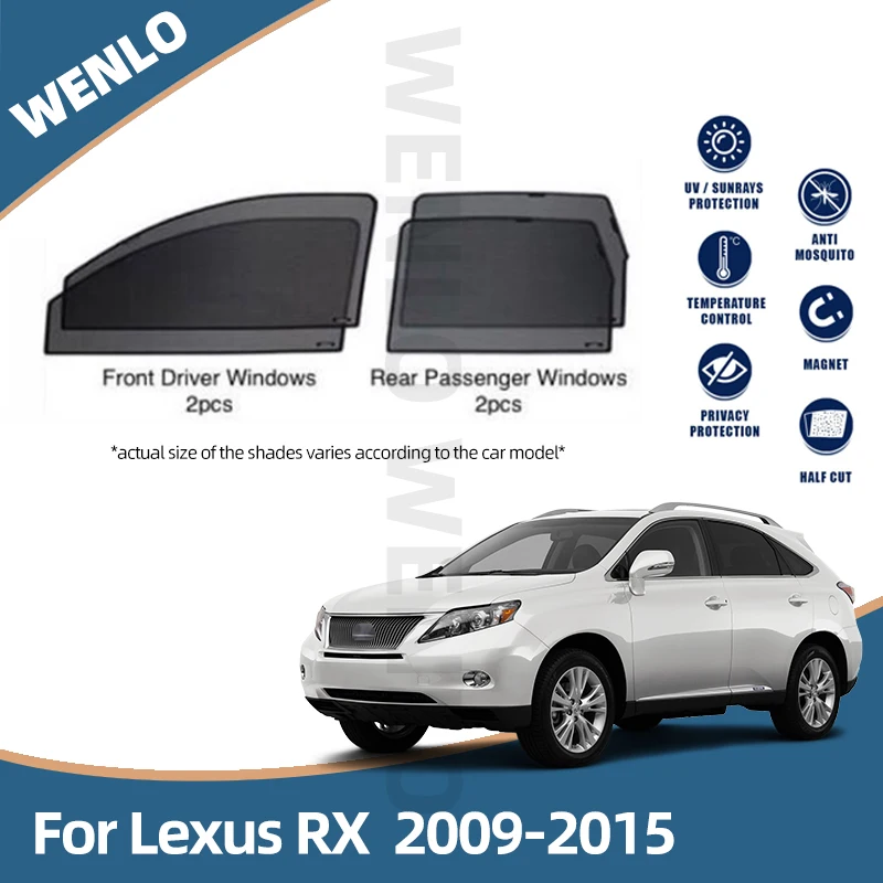 Sun Shade For Car Window Fit For Lexus RX RX270 RX350 RX450h