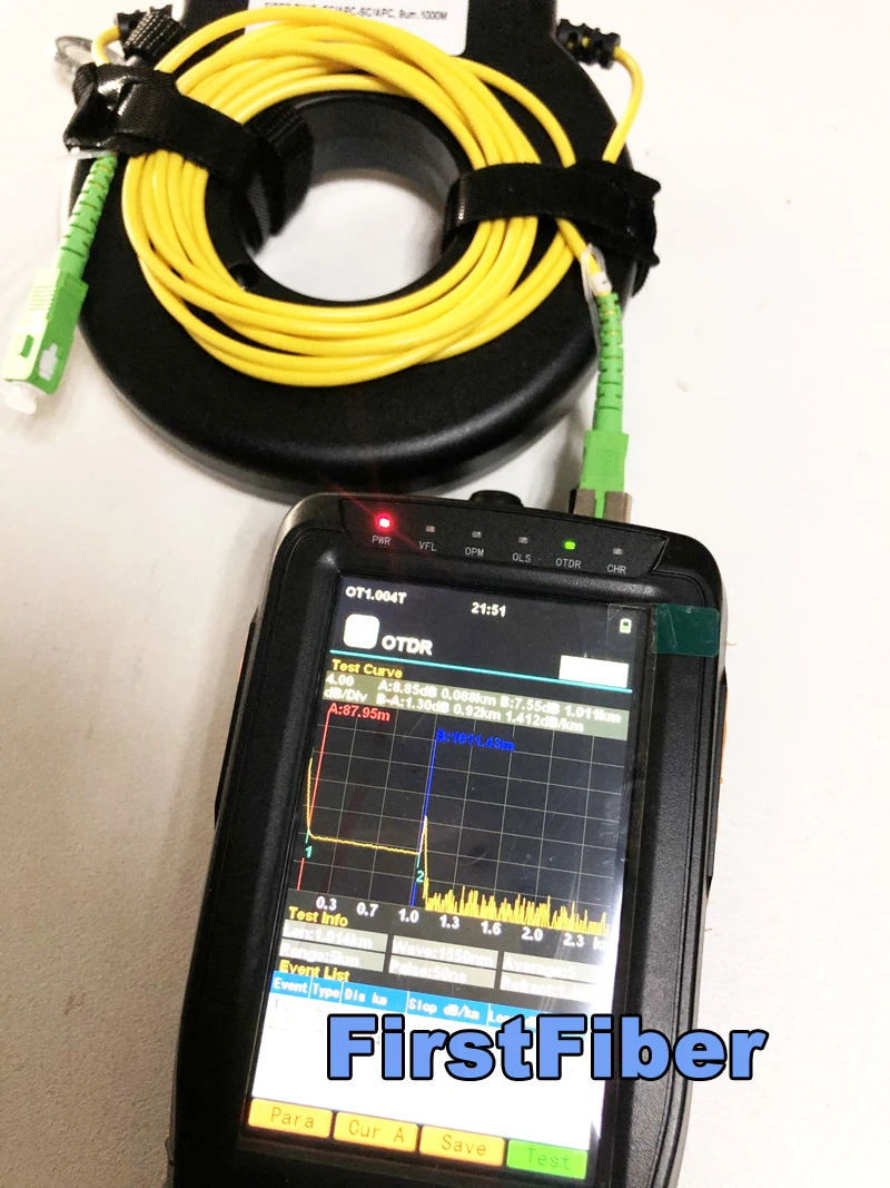 OTDR Launch Fiber Reel G657 Fiber Optic OTDR