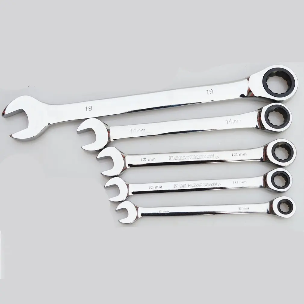 Ratchet Combination Wrench Quick Wrench Plum Blossom Opening Fast Ratchet Wrench Dual Purpose Opening Plum Wrench