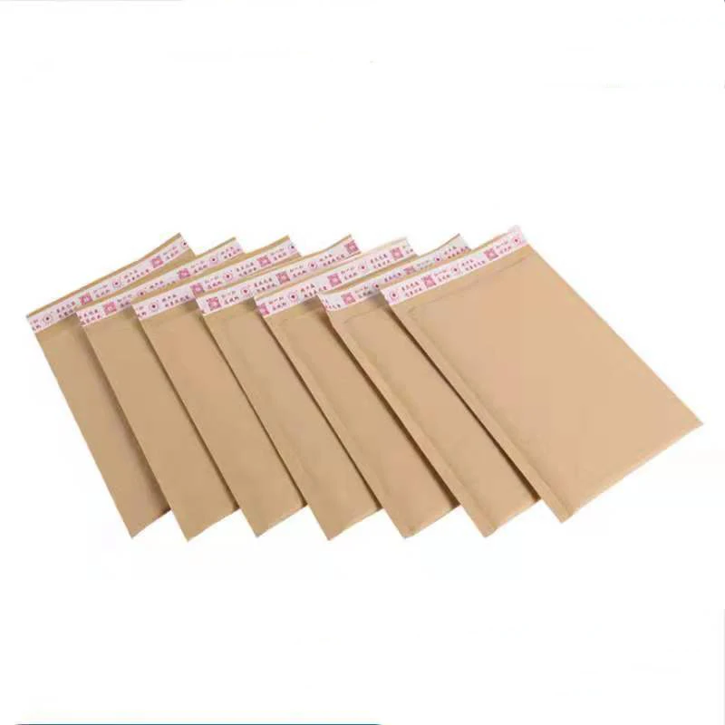 30Pcs/Lots 12 Sizes Kraft Paper Bubble Envelopes Bags Shockproof Bubble Mailers Padded Shipping Envelope With Mailing Bag kraft paper envelopes mailing envelopes window envelopes mailing bags