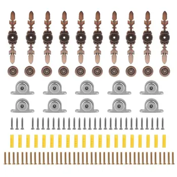 

European Style Bronze/Red Bronze Cabinet Door Handle Single Hole Furniture Zinc Alloy Wardrobe Handle Hardware