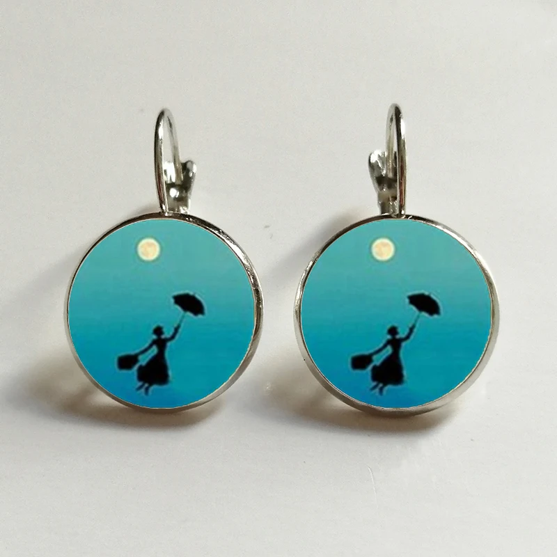 New Fashion Mary Poppins Orecchini Steampunk Mary Poppins Orecchini