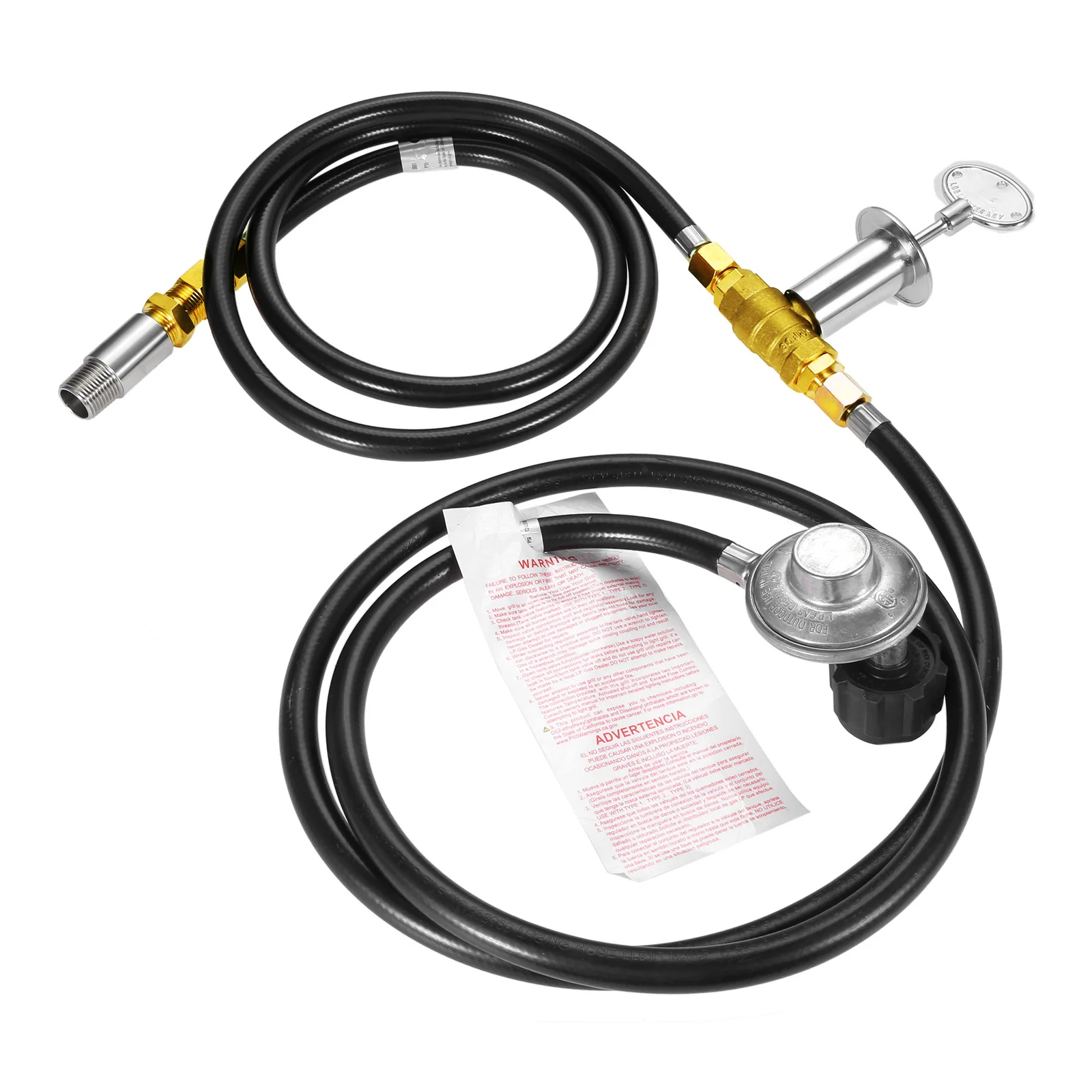 Fire Pit Installation Kit 1/2" Propane Gas Fire Pit Valve Control