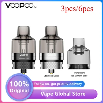 

Original VOOPOO PnP Pod Tank 4.5ML Atomizer with PnP-VM1 VM6 Coil fit all Pnp Coil for Drag X Drag S 510 Thread E-cigarette Mod
