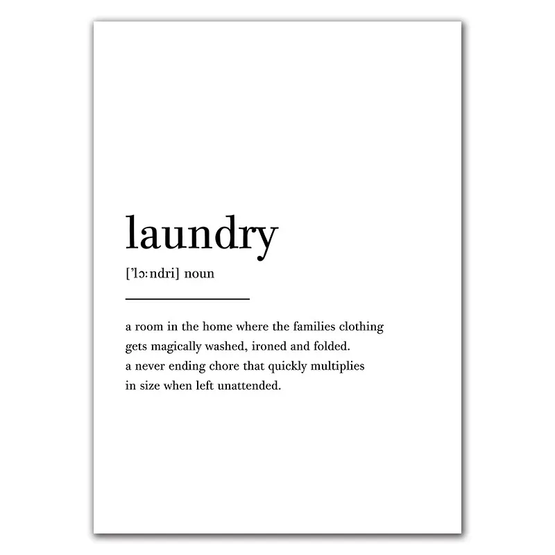 Laundry-Signs-Wall-Art-Canvas-Painting-Poster-Print-Black-White-Wash-Dry-Fold-Repeat-Molecular-Picture (9)
