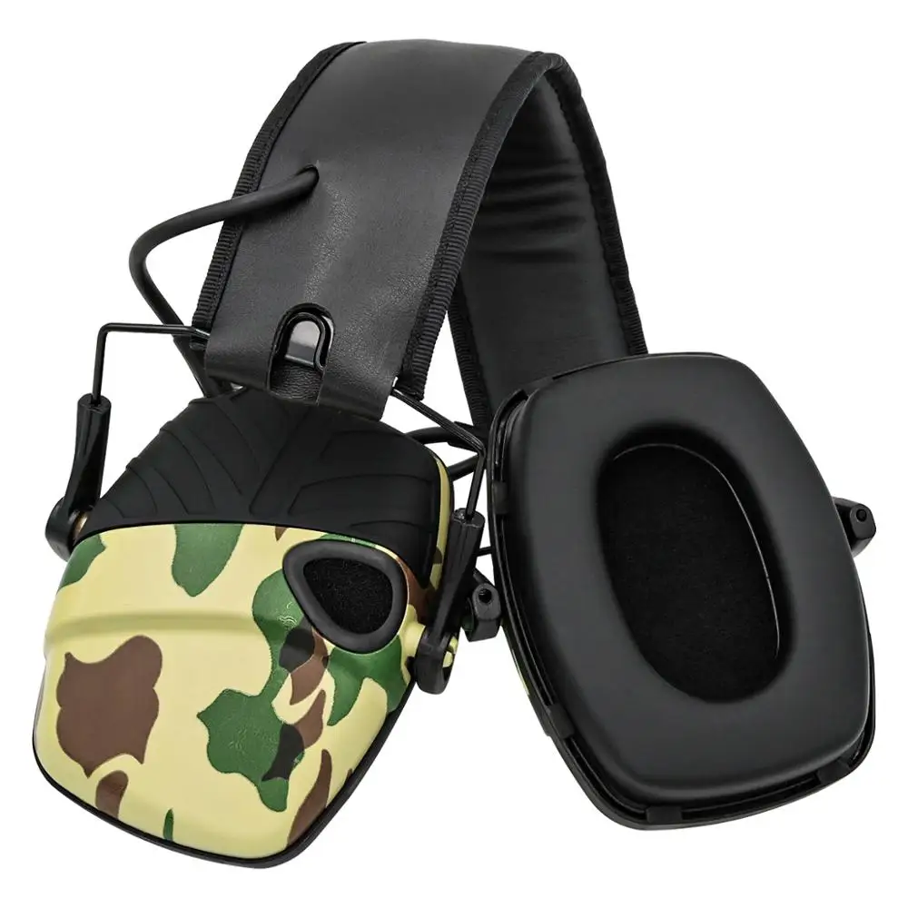 Electronic Shooting Ear Protection Sound Amplification Noise Reduction Earmuffs Hunting Hearing Protecto Tactical Headset