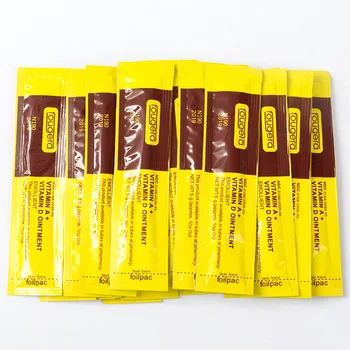 

100 Pack Tattoo Aftercare Cream Care Lotion Anti Scar Vitamin Ointment For Tattoo Body Art Permanent Makeup Tattoo tool