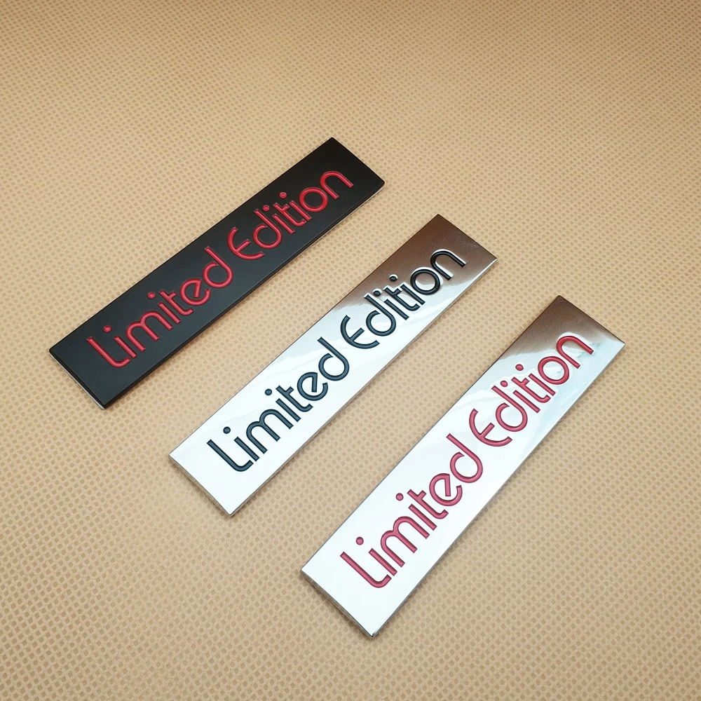 

Metal Limited Edition Emblem Trunk Fender Tail Car Badge Sticker Decoration