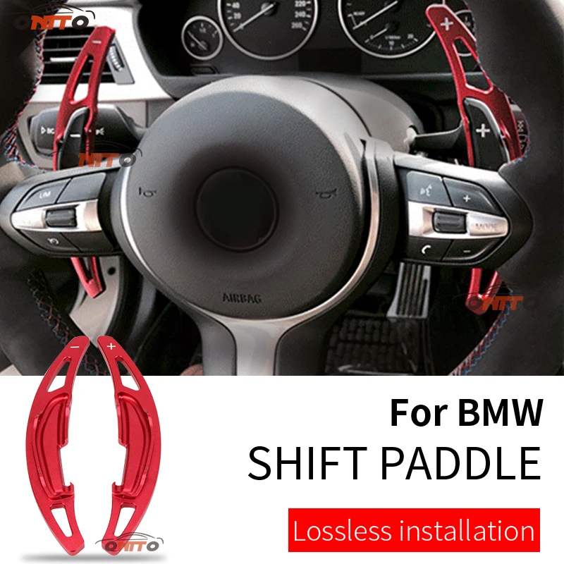 

For BMW M M3 M2 M4 M5 M6 X5M X6M Car Interior Accessory Auto Steering Wheel Shift Paddle Extension Shifter Alloy 2pcs/lot