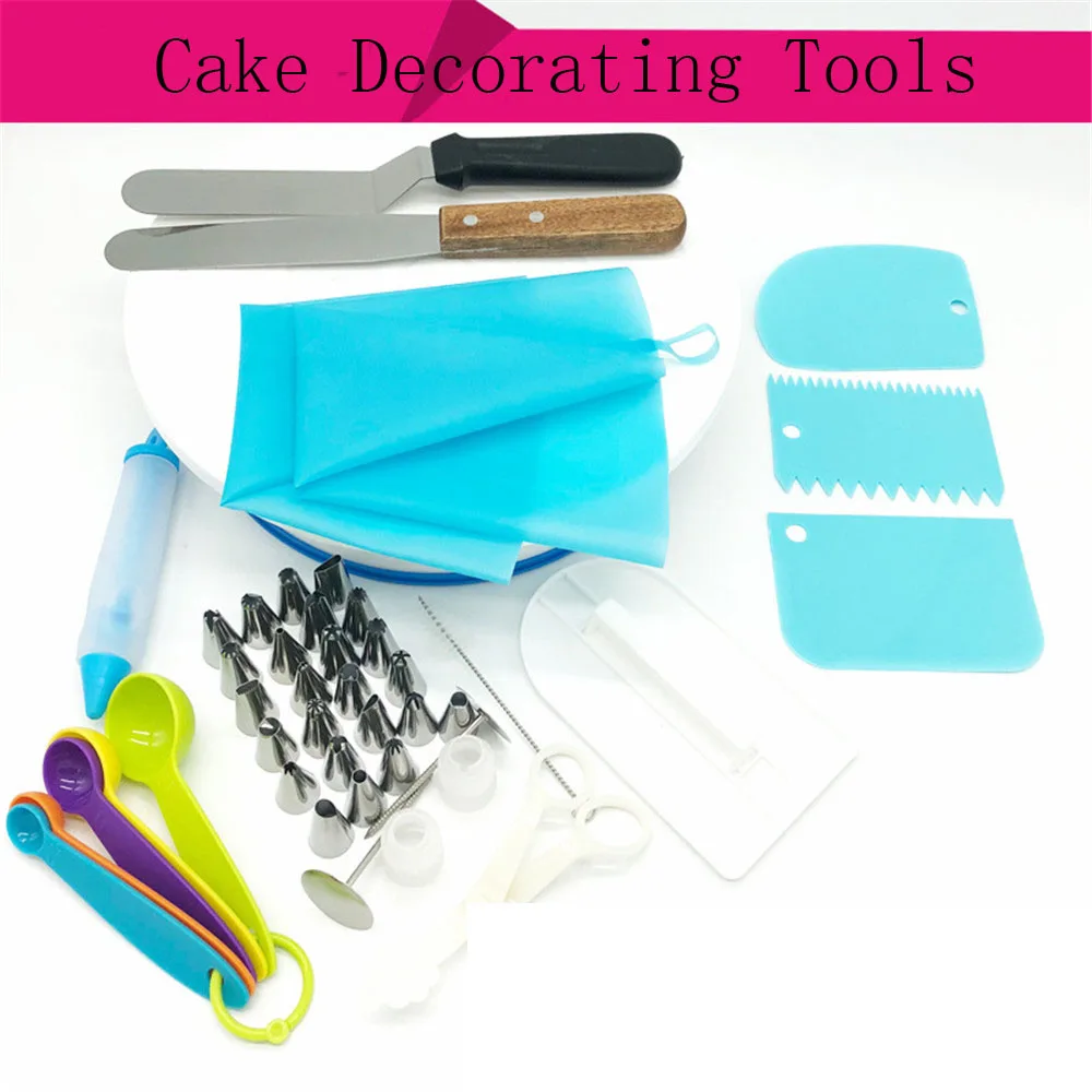 

41 PCS/Set Decorating Tools of Icing Piping Nozzles Tips Pastry Fondant Cake Cupcake Cupcake Cake Decorating tools