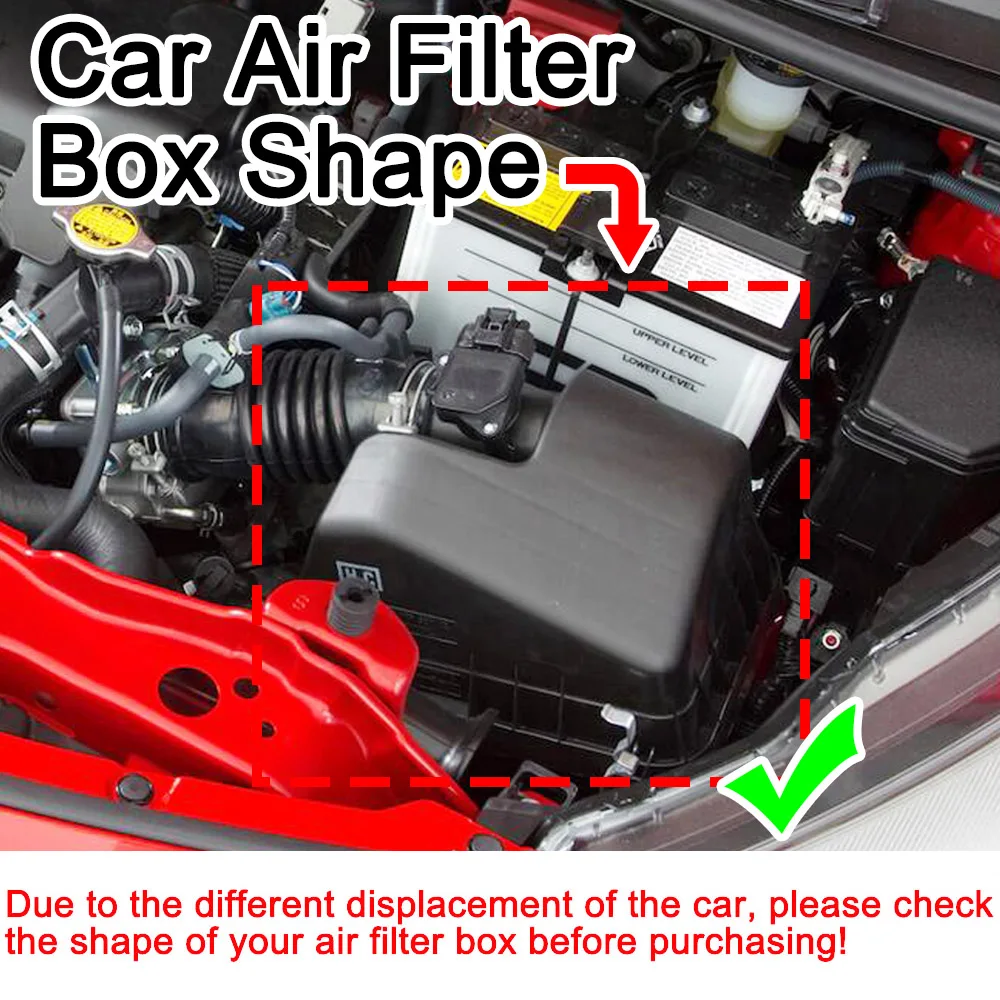 Воздушный фильтр для Toyota Yaris Vitz XP90 XP130 2006 2007 2008 2009 2010 2011 2012 2013 2014 2015 2016 2017 2018 2019 1 5 л 8